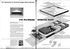 Robert B. Price design for Plywood School, Pacific Architect & Builder, February - 1958