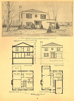 "44 Up to Date House Designs", Authentic Publications, 1950