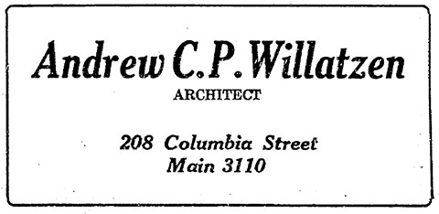 Advertisement - Seattle Times: May 12, 1922