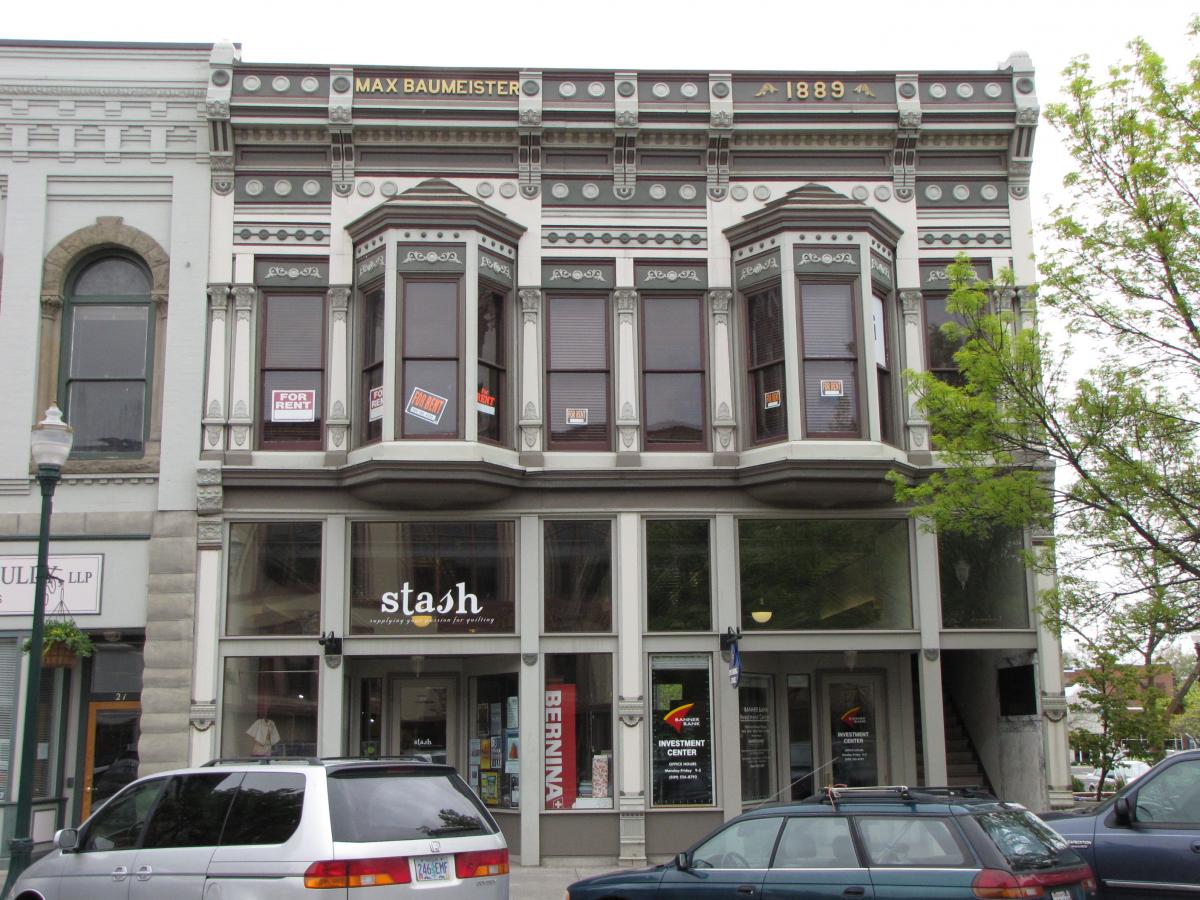 Baumeister Building, Walla Walla - 1889, Mesker Bros. Storefront System