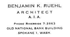 Benjamin Ruehl Letterhead