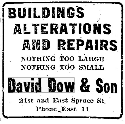 Advertisement: Seattle Times, July 11, 1920