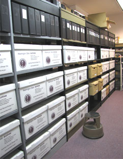 DAHP Records Storage Room 