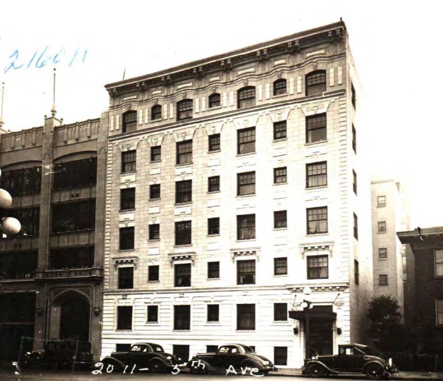 Sheridan Apartments, Seattle, 1937