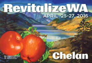 RevitalizeWA 2016 - Chelan - Save the Date
