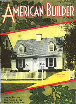 American Builder Mag, August 1936